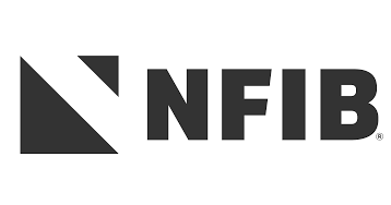 The NFIB logo, featuring a stylized black square icon next to the letters "NFIB" in a bold, sans-serif font.